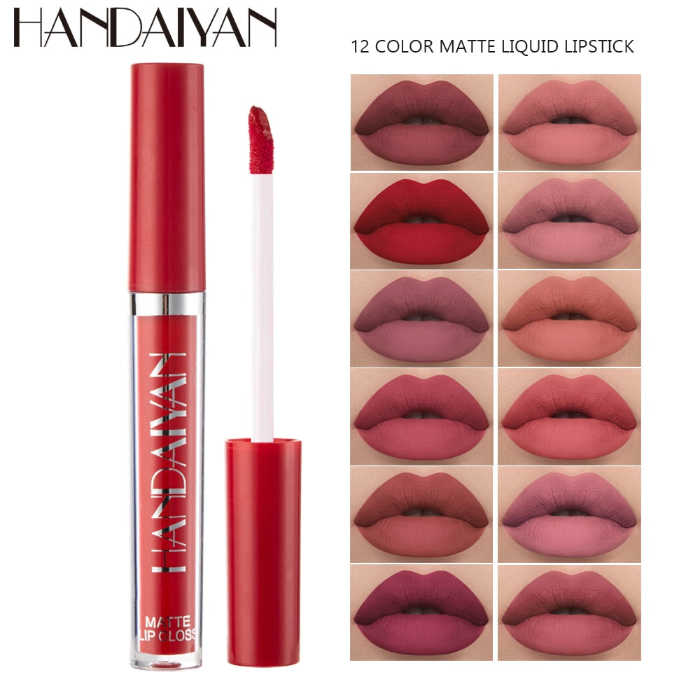 6PC Matte Velvet Lip Gloss Set Unveil Your Inner Goddess with Our 6PC Matte Velvet Lip Gloss Set! Prepare to be swept away by the enchanting allure of our Goddess Gift Matte Velvet Lip Gloss Set. Packed with six mesmerizing shades, this collection is your