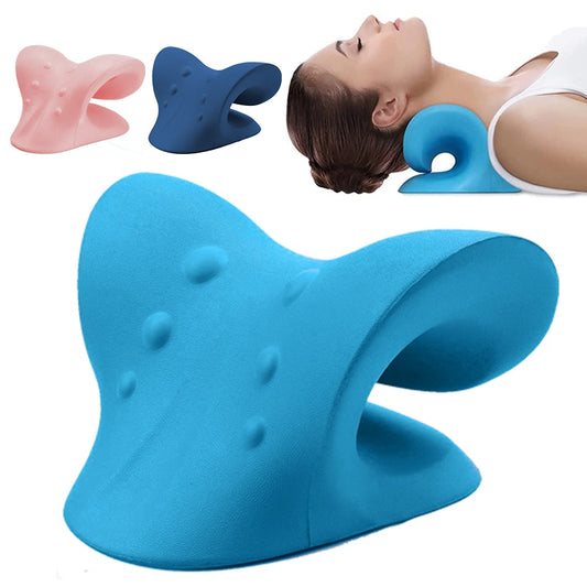 Neck Stimulator Pillow Massager Do you struggle with neck pain or poor posture? The Neck Stimulator Pillow Massager provides relief and correction. It is an adjustable, portable massaging pillow that helps target muscular tension in the neck area, relieve