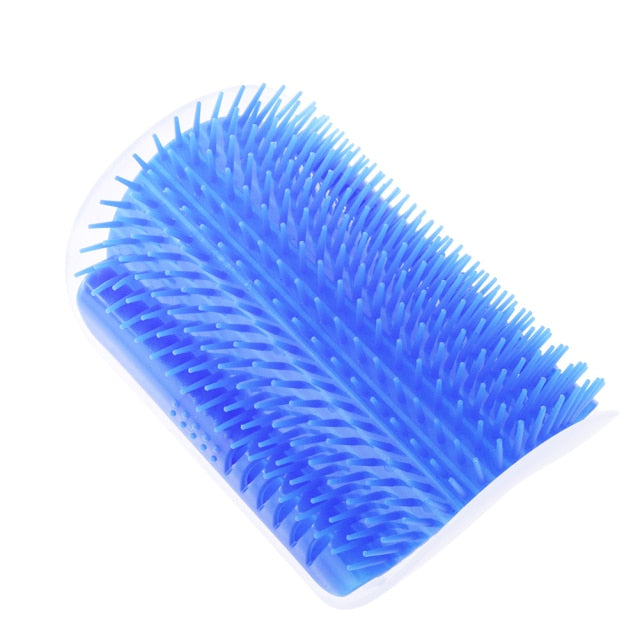Cat Self Groomer Corner Brush Features:The product is designed according to the living habits of the cat.It plays the role of the rubbing of a cat.In combing the cat's hair, it can remove loose and shedding hair.It is equipped to attract the cat's eye, pr