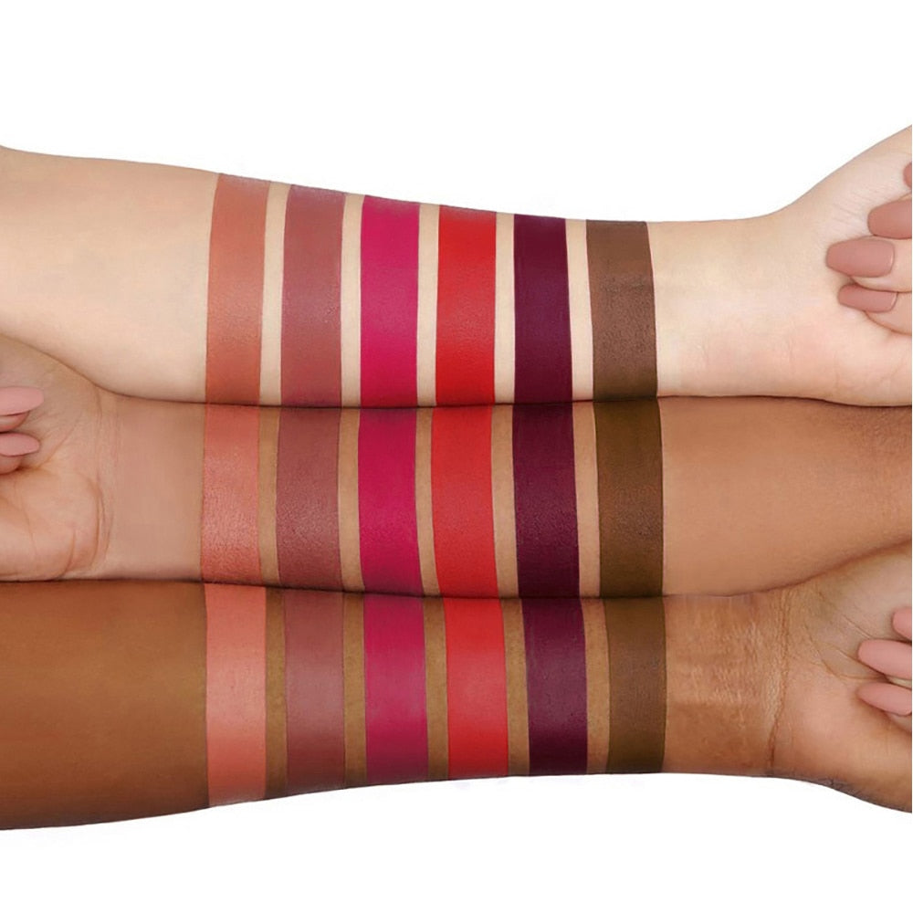 6PC Matte Velvet Lip Gloss Set Unveil Your Inner Goddess with Our 6PC Matte Velvet Lip Gloss Set! Prepare to be swept away by the enchanting allure of our Goddess Gift Matte Velvet Lip Gloss Set. Packed with six mesmerizing shades, this collection is your