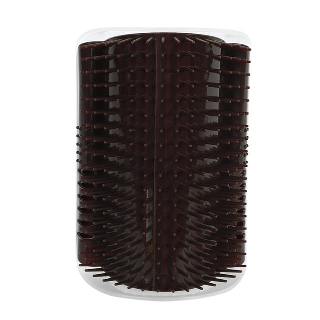Cat Self Groomer Corner Brush Features:The product is designed according to the living habits of the cat.It plays the role of the rubbing of a cat.In combing the cat's hair, it can remove loose and shedding hair.It is equipped to attract the cat's eye, pr